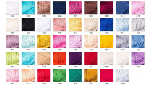 The color palette of our «Made to Order» products